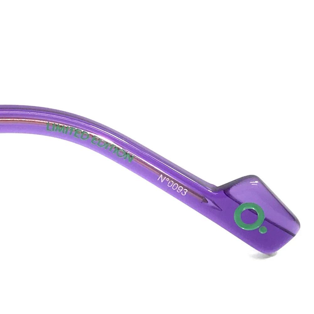 Etnia Barcelona Eyeglasses Frames CHROMA N42 PUHV Purple Havana Brown 52-19-140